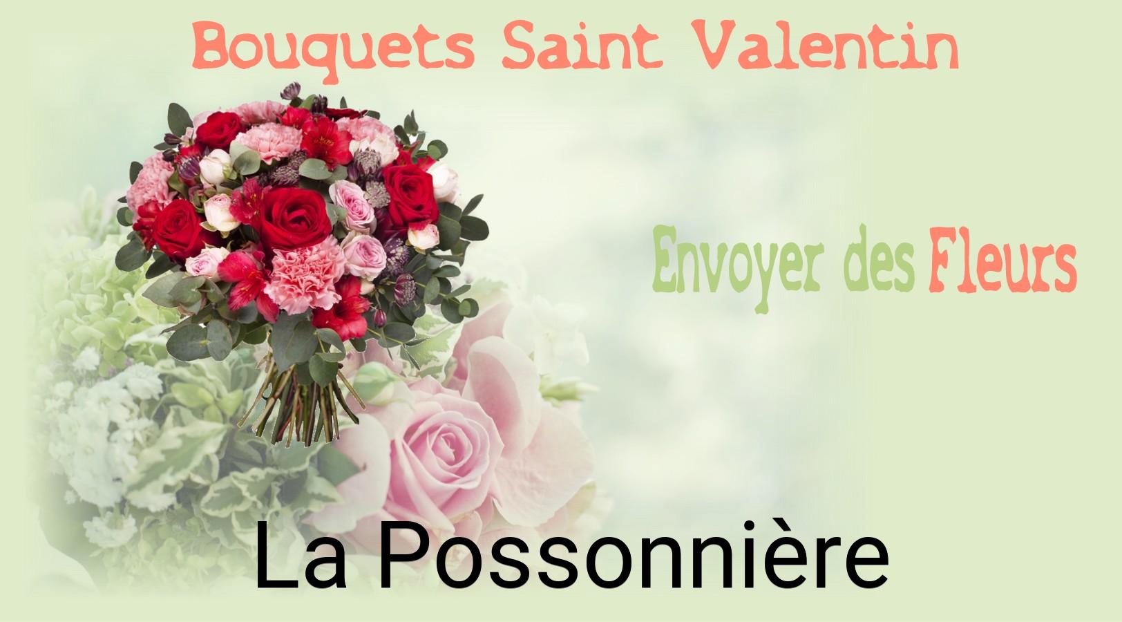 Roses de Saint-Valentin livrées à La Possonnière